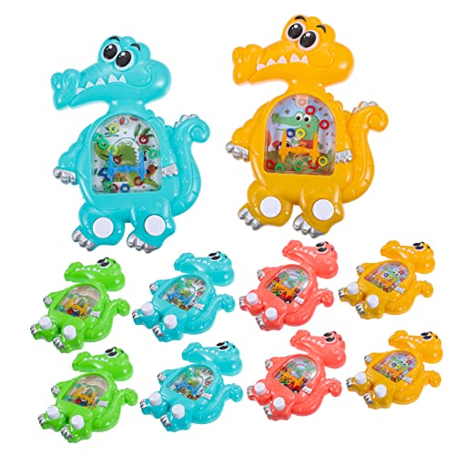 JOINPAYA 10St Dinosaurier-Wassermaschine tragbares Wasserringspielzeug lustige Spielzeuge interaktives Spielzeug Kinder wasserspielzeug Game Boys für Kinder im Alter von 4-8 Jahren Plastik von JOINPAYA