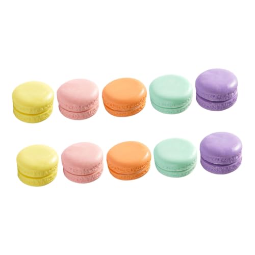 JOINPAYA 10St künstliche Macarons Künstliche Macaron-Dekoration Makronen-Dekoration Balsam küchendekoration Kitchen Decoration künstliche Tortenverzierung Macaron-Modelle Foto-Requisite PVC von JOINPAYA