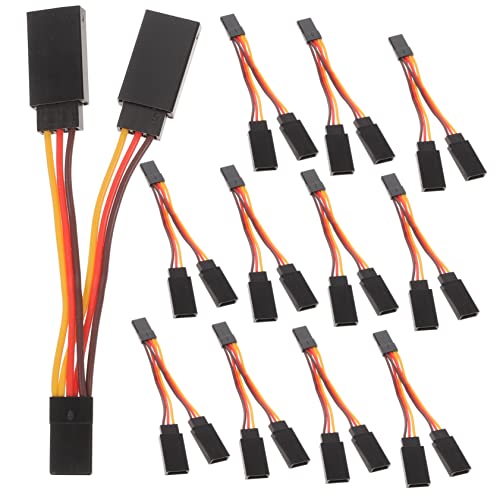 JOINPAYA Servo Verlängerungskabel Für RC Auto Und Hubschrauber Y Kabel Splitter IP40 Braunes Und Kabel Für Präzise Verbindung Modellbau Und Fernsteuerung von JOINPAYA