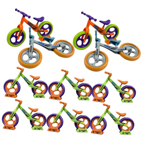 JOINPAYA 12 Stück Karotten Balance Auto Elektrofahrrad Mini Fahrrad Fahrrad Für Kinderspielzeug Mini Spielzeug Lernspielzeug Fahrrad Montagespielzeug Mini Laufrad Spielzeug Aus von JOINPAYA