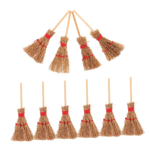 JOINPAYA 12 Stück Teiliges Mini Hexenbesen Miniatur Puppenhaus Dekoration Feines Mikrodetail Kreatives Halloween Zubehör für Mini Landschaft und Feengarten JOINPAYA 12 Stück Teiliges Mini Hexenbesen Miniatur Puppenhaus Dekoration Feines Mikrodetail Kreatives Halloween Zubehör für Mini Landschaft und Feengarten von JOINPAYA