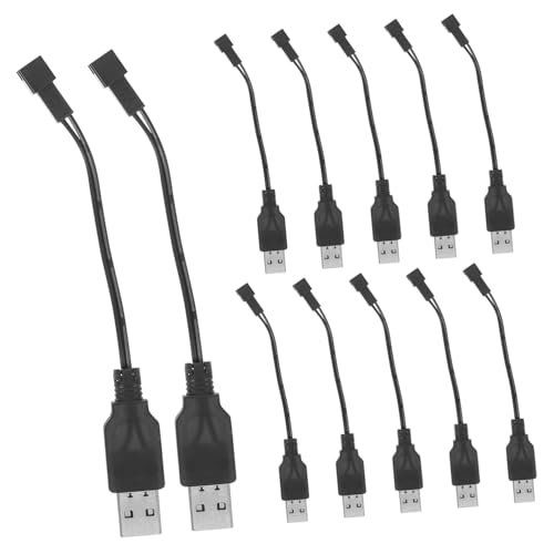 JOINPAYA 12 Stück Teiliges USB-ladekabel Kurz USB-c Kabel Schnellladeadapter für Elektrisches Rc Auto Bubble Machine Effiziente Stromversorgung und Kompakte Tragbarkeit JOINPAYA 12 Stück Teiliges USB-ladekabel Kurz USB-c Kabel Schnellladeadapter für Elektrisches Rc Auto Bubble Machine Effiziente Stromversorgung und Kompakte Tragbarkeit von JOINPAYA