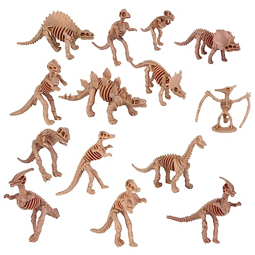 JOINPAYA 12 Teiliges Dinosaurier Skelett Set Realistische Dinosaurier Figuren Für Kreative Simulation Und Rollenspiele Perfekt Für Und Dinosaurierliebhaber von JOINPAYA