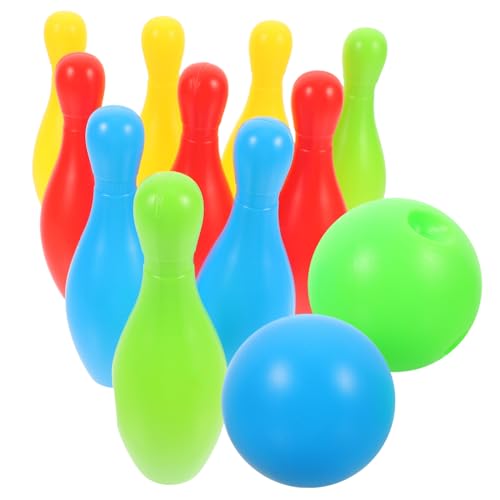 JOINPAYA 12-Teiliges Set Bowling-Spielzeug für Kinder kindergeburtstags mitgebsel Kinder Bowling Spielzeug Kinder bowlen Outdoor-Spielzeug für Kinder kinderspielzeug Spielzeug für draußen von JOINPAYA