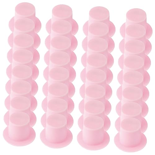 JOINPAYA 120St Mini-Kappe bastelmaterial für bastelsets für weihnacjtsdeko ideas toys Weinflasche Zylinder Bausätze Partygeschenke Zylinderhüte selber machen Plastik Rosa von JOINPAYA