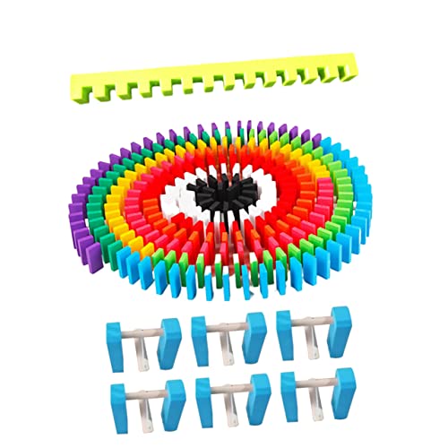 JOINPAYA 120st Lernspielzeug Domino-bausteine Holzbausteine Hölzern von JOINPAYA