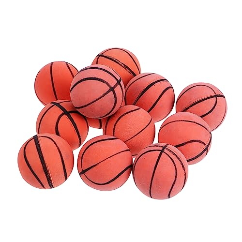 JOINPAYA 12St Mini-Basketball Spielzeug für Kinder Sportangebot für Kinder Sportspielzeug für Kleinkinder kinderspielzeug Kinder Spielzeug Hüpfball für Kinder Bälle Spielzeug Plastik Orange von JOINPAYA