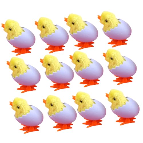 JOINPAYA 12Stücke Teiliges Aufziehspielzeug Huhn Lustige Springende Plüschküken für Osterkorbfüller oder Partyspielzeug für Kleinkinder Farblich Gemischt Einfache Handhabung JOINPAYA 12Stücke Teiliges Aufziehspielzeug Huhn Lustige Springende Plüschküken für Osterkorbfüller oder Partyspielzeug für Kleinkinder Farblich Gemischt Einfache Handhabung von JOINPAYA
