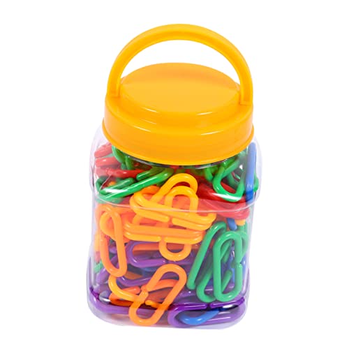 JOINPAYA 150 Stück Teiliges Lernspielzeug Geometrische Kettenglieder Buntes DIY Steckspiel für Jungen und Mädchen von Farb und Hand Auge Koordination Ab Jahren JOINPAYA 150 Stück Teiliges Lernspielzeug Geometrische Kettenglieder Buntes DIY Steckspiel für Jungen und Mädchen von Farb und Hand Auge Koordination Ab Jahren von JOINPAYA