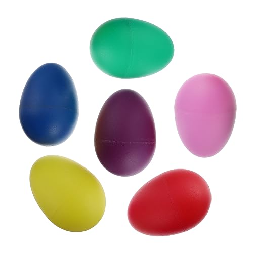 JOINPAYA 15st Percussion-Eier Eierbecher -Percussion-Spielzeug Musikalische Eier Spielzeug Für Kleinkinder Eierstreuer Spielzeug Maracas Osterei-schüttler Kinderspielzeug Abs von JOINPAYA