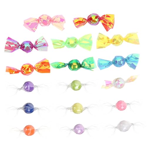 JOINPAYA 17 Stück Teiliges Miniatur Bonbon deko aus Kunststoff Bunte Candy Ornamente für Party Hochzeit Weihnachtsdeko Wohnaccessoires JOINPAYA 17 Stück Teiliges Miniatur Bonbon deko aus Kunststoff Bunte Candy Ornamente für Party Hochzeit Weihnachtsdeko Wohnaccessoires von JOINPAYA