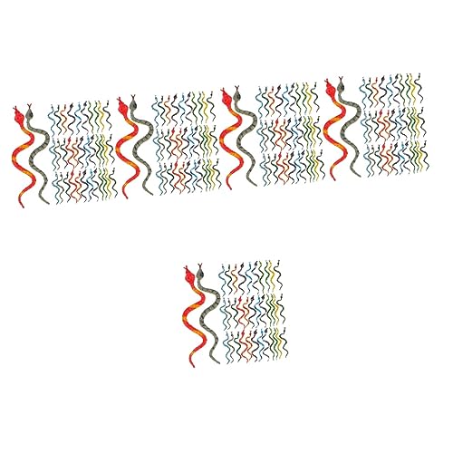 JOINPAYA 180 STK Spielzeug Simulationsschlange künstliche Schlangen realistische Schlangenfiguren Halloween-Schlange gefälschte Schlangen Requisiten Schlangen Modelle Plastik von JOINPAYA