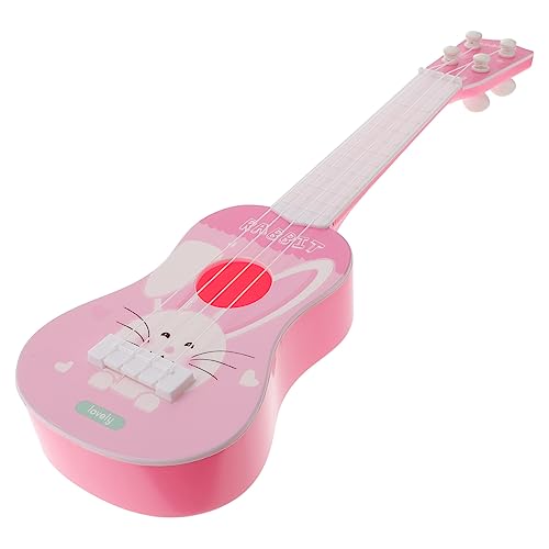 JOINPAYA 1Stk Akustikgitarre im Vintage-Stil Toys Kleinkind Spielzeug Ukulele-Spielzeug Gitarrenspielzeug für Kinder simulierte Gitarre Kinder Gitarreninstrument Spielzeug Rosa von JOINPAYA