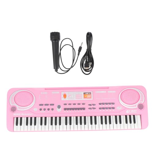 JOINPAYA 1Stk Elektronische Orgel für kinderinstrumente musikinstrumente Tasten Klavier Instrument Musikalisches Lernspielzeug intelligentes Rosa von JOINPAYA