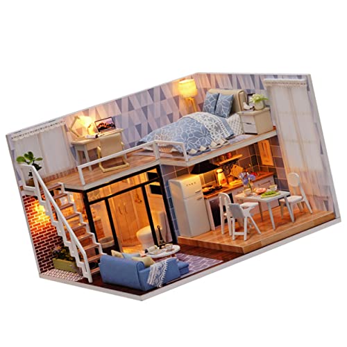 JOINPAYA 1Stk Miniatur DIY Musterhaus Miniatur-Buchset Miniaturbuch Höhlenbausatz Kinder bastelset basteln für Kinder Spielzeug Miniatur DIY Wohnung Mini- zum Selbermachen von JOINPAYA