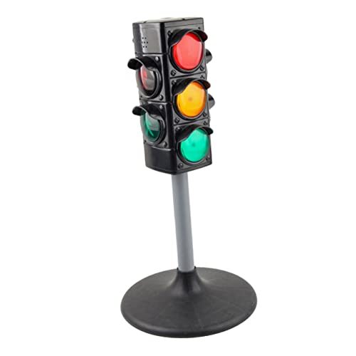 JOINPAYA 1Stk Simulierte Ampel Mini-Bremslichtlampe Spielzeug Spielset Rollenspiel Ampel LED-Ampel Kinderhandwerk Ampelmodell ampelschirm Kinder Verkehrssignal Plastik Black von JOINPAYA