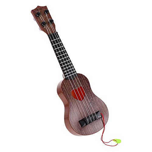 JOINPAYA 1Stk Ukulele Musikalisches Erziehungsspielzeug handgehaltenes Musikspielzeug für Kinder kinderinstrumente Kinder musikinstrumente Mini-Instrument pädagogisches Spielzeug Plastik von JOINPAYA