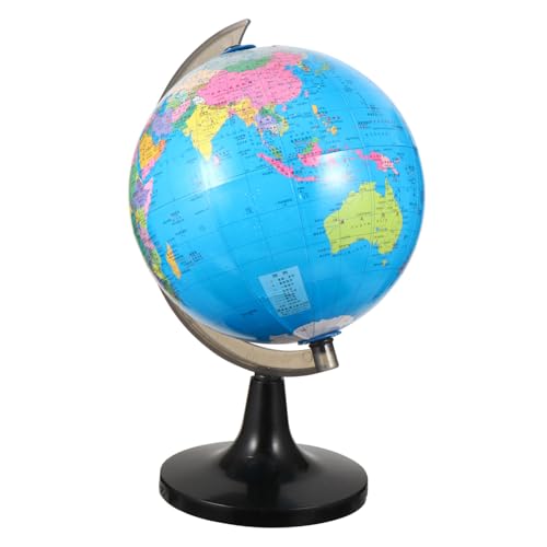 JOINPAYA 1Stk Weltkarte World map die entdeckung Explorers Earth Kinder tylonal Weltkugeln für Erdkugel für Kinder Geographie-Lernspielzeug für Kinder Weltkugel mit Ständer Plastik von JOINPAYA