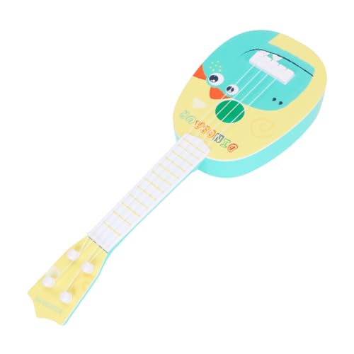 JOINPAYA 1stk Akustikgitarre Im Vintage-Stil Kinder Gitarreninstrument Spielzeug Hawaiianisches Gitarrenspielzeug Spielzeug Für Jungen Frühes Musikalisches Lernspielzeug Yellow von JOINPAYA