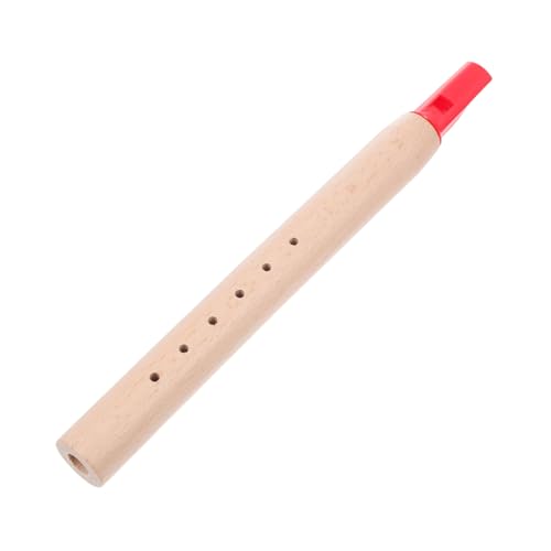 JOINPAYA 1stk Buche Klarinette Musikalisches Flötenspielzeug Flöteninstrument Spielzeug Interessantes Spielzeug Konzertflöte Kindermusik Holzbläser Für Kinder Rot Hölzern von JOINPAYA