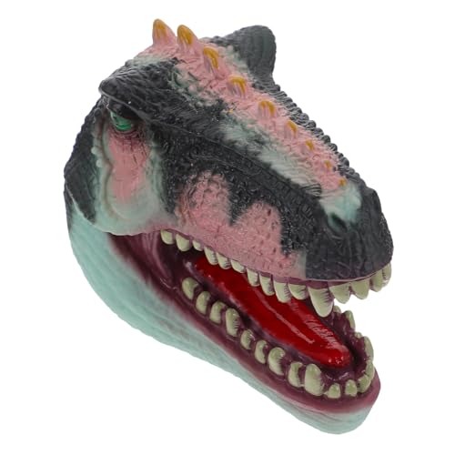 JOINPAYA 1stk Dinosaurier-marionetten-Handschuhe Handpuppe Dinosaurier Spielzeug Geschichtenerzählende Tierhandschuhe Tierhandpuppen Mini-Puppen Pädagogische Handpuppen Weiches Gummi von JOINPAYA