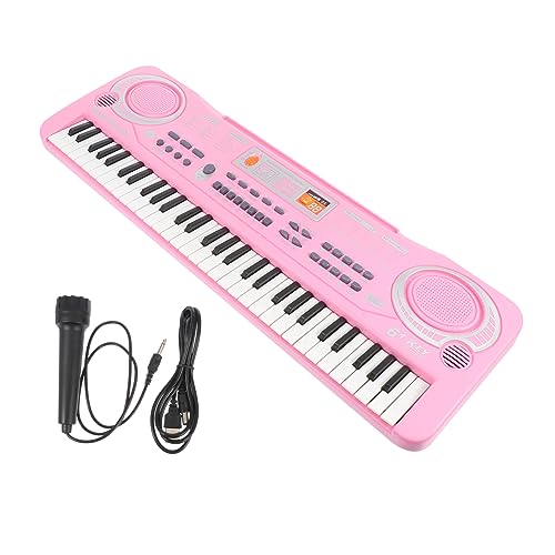 JOINPAYA 1stk Elektronische Orgel Für Intelligentes Nützliches Klavierspielzeug Lernspielzeug Rosa Umweltfreundlicher Abs-Kunststoff Und Elektronische Komponenten von JOINPAYA