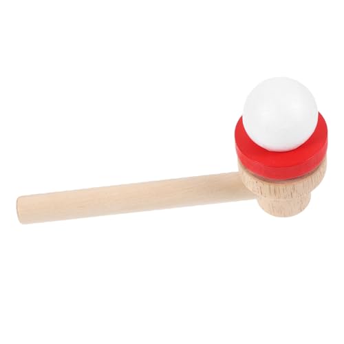 JOINPAYA 1stk Kinderspielzeug Aus Holz Schwebendes Ballspiel Gleichgewicht Weht Balance-Ball-Spielzeug Draußen Kinderspielzeug Outdoor-spielsets Lustiges Spielzeug Für Kinder Rot Hölzern von JOINPAYA