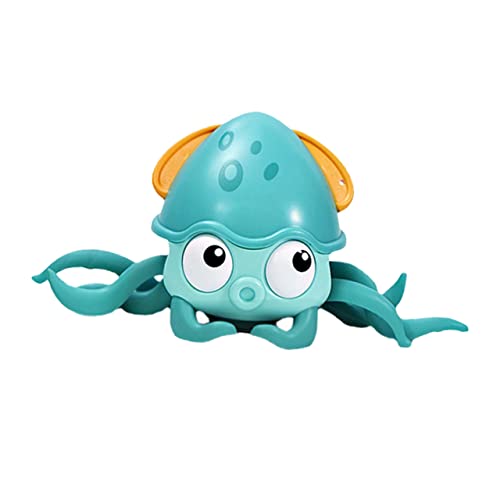 JOINPAYA 1stk Krabbelnder Oktopus Imitierter Oktopus Badewanne Lustiges Spielzeug Babyspielzeug Octopus Aufziehspielzeug Babywannenspielzeug Wasserspielzeug Für Babys Gadget Plastik Green von JOINPAYA