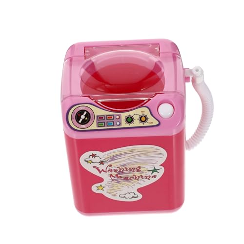 JOINPAYA 1stk Mini-Waschmaschine Make-up Pinsel Bürste Für Flaschenreiniger Schminkschwammreiniger Gerät Zum Reinigen Von Make-up-pinseln Kleine Waschmaschine Kinderspielzeug Rosa Plastik von JOINPAYA