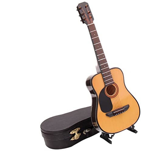 JOINPAYA Mini-gitarrenmodell Bienen-gitarrenmodell Für Die Haushaltsdekoration 20 cm Mini-gitarrendekor Lehrmittel Einzigartiges Geburtstagsgeschenk von JOINPAYA