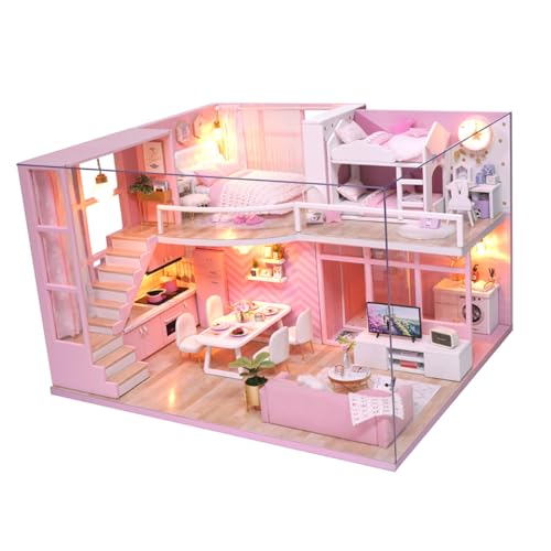 JOINPAYA 1stk Miniatur DIY Mini- Zum Selbermachen Mini-Wohnung Kabinenmodell Spielzeug Zum Manuellen Zusammenbauen Miniatur DIY Wohnung von JOINPAYA