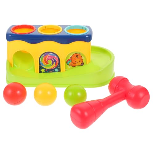 JOINPAYA 1stk Musikpädagogisches Spielzeug Musikspielzeug Für Babys Kinderspielzeughammer Ball-Drop-Spielzeug Hammerschlagspielzeug Hämmerndes Spielzeug -Hammer-Spielzeug Blue von JOINPAYA