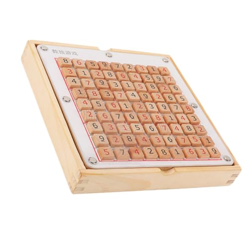 JOINPAYA 1stk Sudoku-Spiel Schach Für Die Früherziehung Lernspielzeug Für Spiele Zahlenpuzzle- Mathe-lernspielzeug Kinderspielzeug Mathe-Sudoku- Holz von JOINPAYA