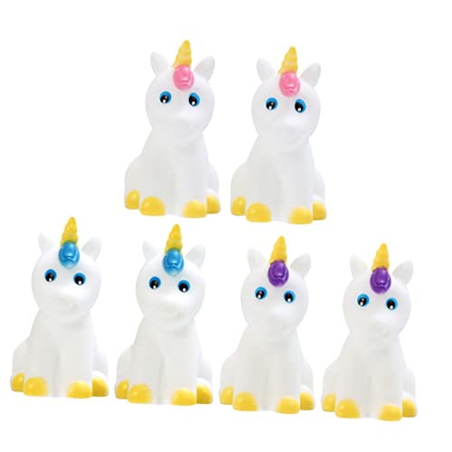 JOINPAYA 2 Bades pielzeug Set badewannenspielzeug kinderbad kinderspielzeug weinachtsgeschte Toys Kid Toys in Form eines Einhorns Einhorn-Badespielzeug für Babys PVC von JOINPAYA