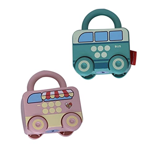 JOINPAYA 2 Pcs Key Car Mini Autos Rolling Cart Kinderwagen Automobilauto Für Auto Feuerwehrautos Autos Miniaturauto Plastik von JOINPAYA