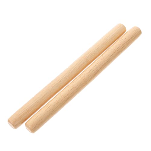 JOINPAYA 2 STK Instrument Stick Rhythmus Stick Trommelstöcke Putzen Musikinstrumente Für Trommelstöcke Bürsten Schlaginstrumente Für Trommelstock Xylophon Jazz-Drumsticks Holz von JOINPAYA