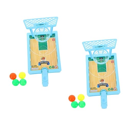 JOINPAYA 2 Sätze Basketball-Spielzeug Spielzeug Für Kinder Desktop-spielspielzeug Basketballspiel Mini-basketballkorb Gehirnspielzeug Desktop-Spielzeug Basketball Für Kinder Plastik von JOINPAYA