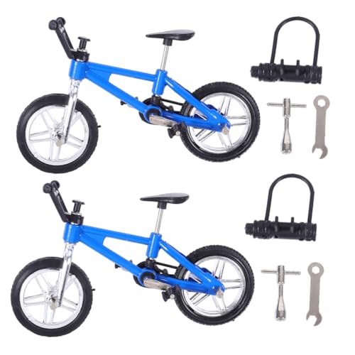 JOINPAYA 2 Sätze Mini Finger Bike Bewegliche Pedale und Lenker Realistische Details Desktop Dekoration und Finger Sport für Fahrradliebhaber und Erwachsene JOINPAYA 2 Sätze Mini Finger Bike Bewegliche Pedale und Lenker Realistische Details Desktop Dekoration und Finger Sport für Fahrradliebhaber und Erwachsene von JOINPAYA