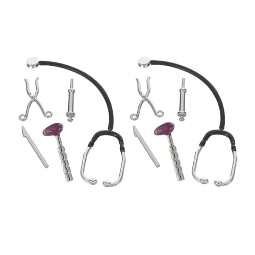 JOINPAYA 2 Sätze Miniatur Arzt Set Pack Puppenhaus Zubehör Simulierte Ausrüstung Lernspielzeug JOINPAYA 2 Sätze Miniatur Arzt Set Pack Puppenhaus Zubehör Simulierte Ausrüstung Lernspielzeug von JOINPAYA