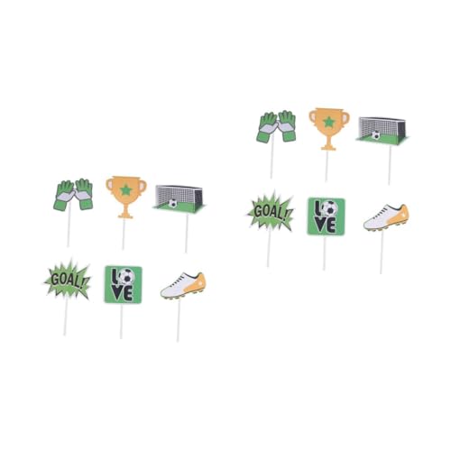 JOINPAYA 2 Sätze Party-cupcake- Party-kuchen-picks Fußball Tortendeko Fussball Cake Topper Fussball Kuchen Picks Kuchenpicks Aus Papier 24 Stück * 2 JOINPAYA 2 Sätze Party-cupcake- Party-kuchen-picks Fußball Tortendeko Fussball Cake Topper Fussball Kuchen Picks Kuchenpicks Aus Papier 24 Stück * 2 von JOINPAYA