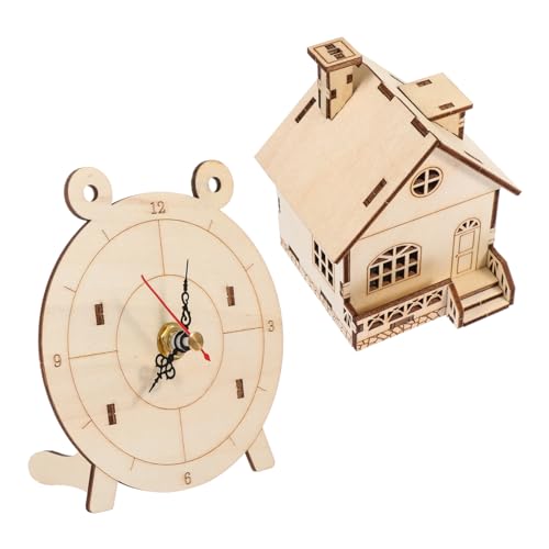 JOINPAYA 2sätze Holz-Maschinen-Puzzle Spielzeug Für Intelligente Jigsaw Mit Musik Und Uhr Fördert Konzentration Und Hand-Augen-koordination Aus Hochwertigem Holz Gefertigt Einfach Zu JOINPAYA 2sätze Holz-Maschinen-Puzzle Spielzeug Für Intelligente Jigsaw Mit Musik Und Uhr Fördert Konzentration Und Hand-Augen-koordination Aus Hochwertigem Holz Gefertigt Einfach Zu von JOINPAYA