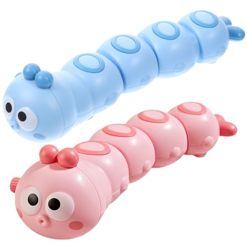 JOINPAYA 2 Stück Aufziehspielzeug Kreative für Interaktive Spielzeuge aus Fördert Krabbeln für Geburtstagsgeschenke und Kinderfeste Blau JOINPAYA 2 Stück Aufziehspielzeug Kreative für Interaktive Spielzeuge aus Fördert Krabbeln für Geburtstagsgeschenke und Kinderfeste Blau von JOINPAYA