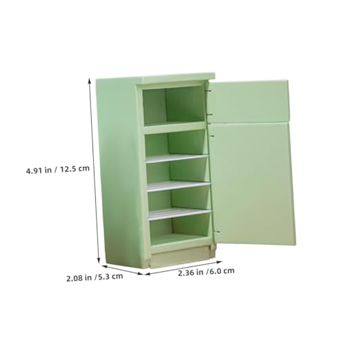 JOINPAYA 2 Stück Maßstab aus Robustes Realistisch Gestaltetes Mini Kühlschrank Modell für Küchen Esszimmerdekoration Sammeln und Rollenspiel JOINPAYA 2 Stück Maßstab aus Robustes Realistisch Gestaltetes Mini Kühlschrank Modell für Küchen Esszimmerdekoration Sammeln und Rollenspiel von JOINPAYA