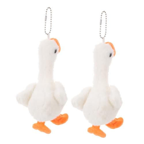 JOINPAYA 2 Stück Plüschpuppe Partygeschenke Für Handy-anhänger Plüschtiere Für Klassenzimmerpreis Karnevalspreise Weiches Stofftier Für Gänseplüschanhänger Metall JOINPAYA 2 Stück Plüschpuppe Partygeschenke Für Handy-anhänger Plüschtiere Für Klassenzimmerpreis Karnevalspreise Weiches Stofftier Für Gänseplüschanhänger Metall von JOINPAYA