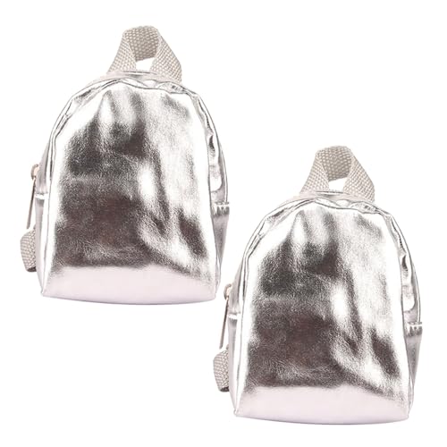 JOINPAYA 2 Stück Puppenrucksack Mini-Puppenhaus-Zubehör winzige Rucksäcke winziger Rucksack Puppenhaus-Szenerie-Requisiten Kuscheltier Rucksack Rollenspielzubehör Mini -Tasche Metall Silber JOINPAYA 2 Stück Puppenrucksack Mini-Puppenhaus-Zubehör winzige Rucksäcke winziger Rucksack Puppenhaus-Szenerie-Requisiten Kuscheltier Rucksack Rollenspielzubehör Mini -Tasche Metall Silber von JOINPAYA