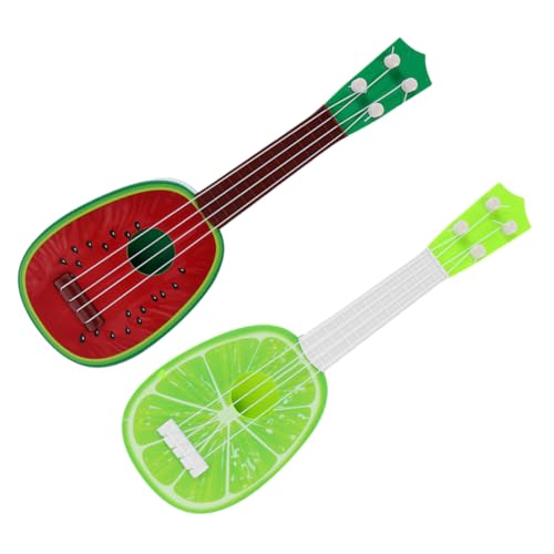 JOINPAYA 2 Stück Saiten Musikspielzeug Gitarre Gitarren Musikspielzeug Mini Gitarre Mini Kinderspielzeug B Musikgitarre Instrumentenspielzeug Kindergitarrenspielzeug Mini Musikspielzeug von JOINPAYA