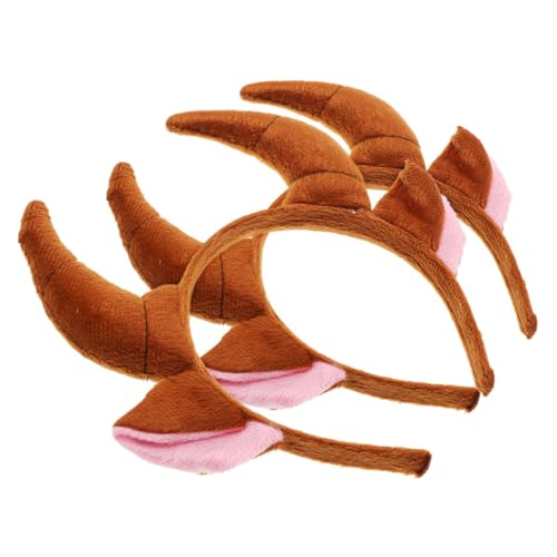JOINPAYA 2 Stück Teiliges Kuhhörner Stirnband Ox Ohren Haarreif Halloween Karneval Kostümaccessoire Angenehm Druckfrei Robust für Theater Party Verkleidung JOINPAYA 2 Stück Teiliges Kuhhörner Stirnband Ox Ohren Haarreif Halloween Karneval Kostümaccessoire Angenehm Druckfrei Robust für Theater Party Verkleidung von JOINPAYA