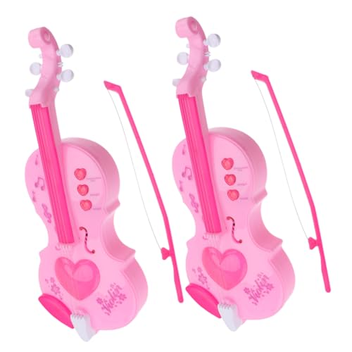 JOINPAYA 2 Stücke Spielzeug Violine Musikinstrumente Kinder Spielzeug Pädagogisches Spielzeug Musik Bildung Spielzeug Spielzeug Kinder Instrument Musik Aufklärung Spielzeug Musik Spielzeug von JOINPAYA