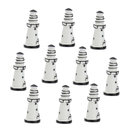 JOINPAYA 20 Stück Mikro Landschaftsdekoration Mini Leuchtturm :Leuchtturm Figuren Mini Leuchtturm Modell Mini Leuchtturm Statue Masse Mini Leuchttürme Mini Lichthäuser von JOINPAYA