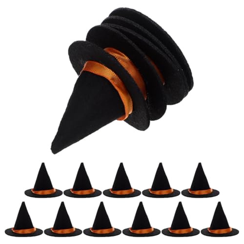 JOINPAYA 20 Stück Teiliges Mini Filz Hexenhüte Handgefertigt Kleine Zauberer Hüte für DIY Bastelarbeiten Puppenzubehör Festliche Dekoration Halloween Party Mitbringsel JOINPAYA 20 Stück Teiliges Mini Filz Hexenhüte Handgefertigt Kleine Zauberer Hüte für DIY Bastelarbeiten Puppenzubehör Festliche Dekoration Halloween Party Mitbringsel von JOINPAYA